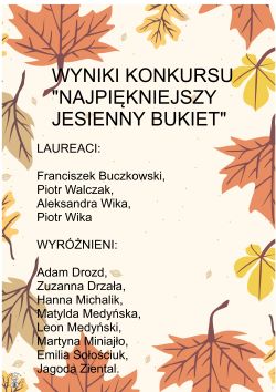 Jesienny bukiet